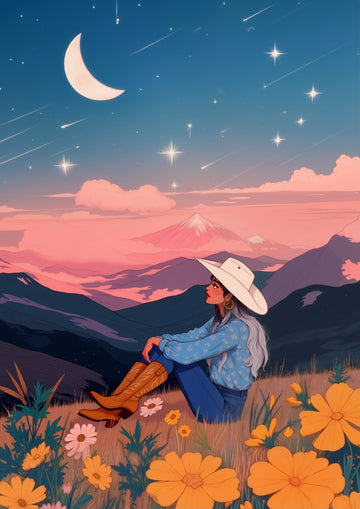 COWGIRL À LA MONTAGNE