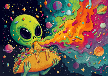 ALIEN MANGEUR DE L'UNIVERS