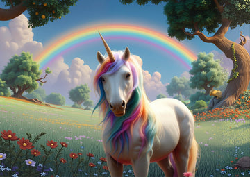 LICORNE ARC-EN-CIEL