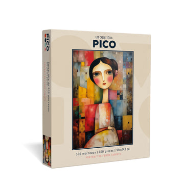PORTRAIT DE FEMME CUBISTE