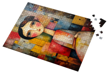 PORTRAIT DE FEMME CUBISTE