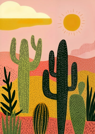BOHO CACTUS